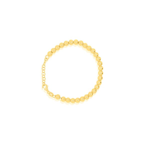 NWT Emma Ball Bracelet (6mm) // 14kt Italian Gold Vermeil - Picture 2 of 8